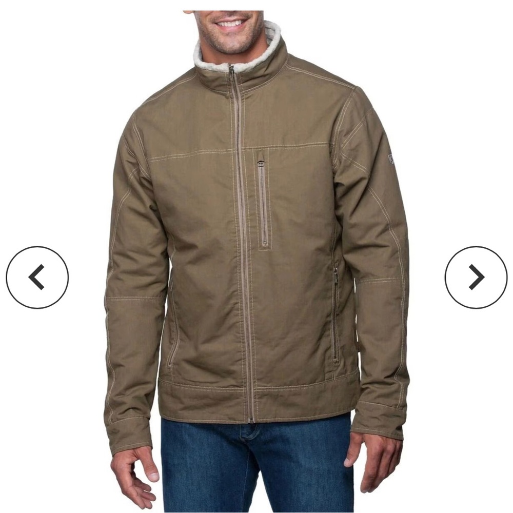 NWOT Men’s Kuhl Burr Lined Jacket Size 3XL